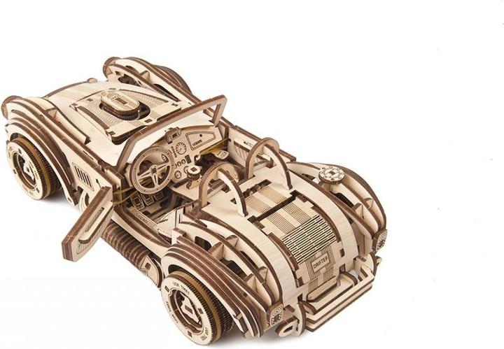 Actual product image Ugears Cobra Drift race car