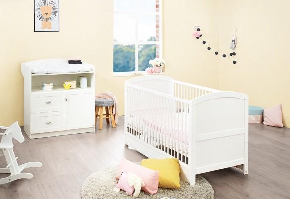 Actual product image Pinolino Laura (Baby cot, Changing unit)