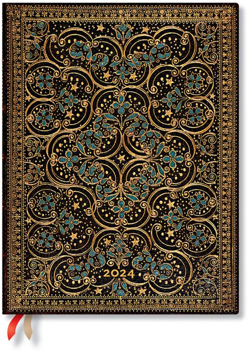 Produktbild Paperblanks PAPERBLAN Agenda Restauration 2024 DH0940-5 Ultra, de, VER, 12M (Deutsch)