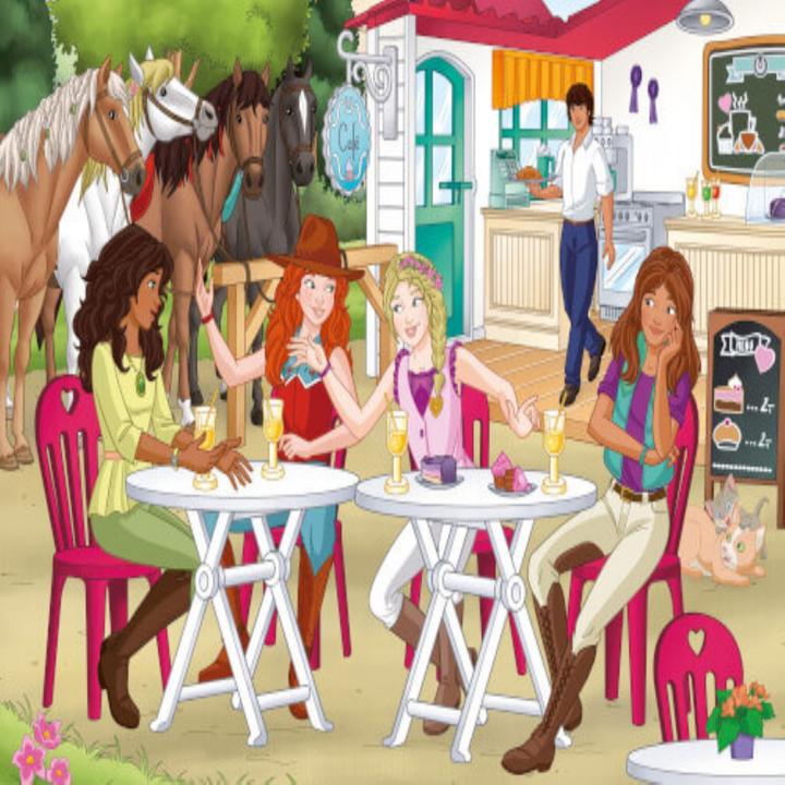 Actual product image Schmidt Spiele Horse Club Puzzle Box (60 pieces)