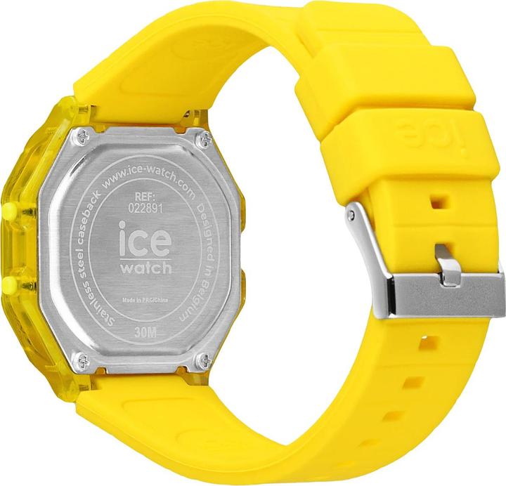 Produktbild ICE Watch Ice Digit Retro Electric Yellow Clear Small (32 mm)
