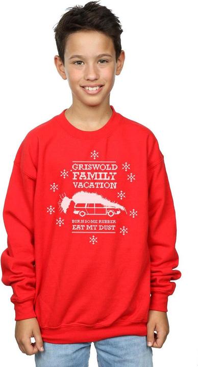 Immagine prodotto National Lampoon´s Vacation National Lampoon's Christmas Vacation Eat My Dust Felpa Ragazzi (152, 158)