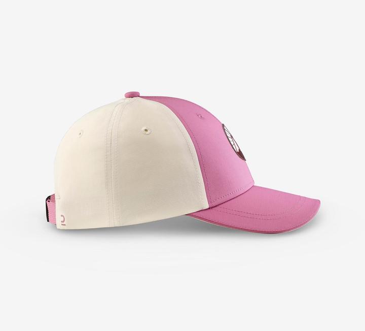 Actual product image Quechua Schirmmütze MH100 Kinder Grösse 122–170 rosa/beige