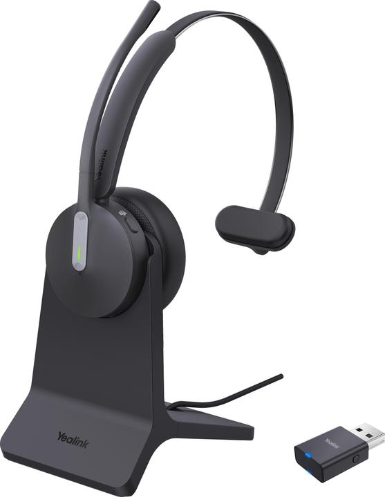 Produktbild Yealink WH64 Hybrid Mono Teams mit Ladestation (Kabellos, USB-A)