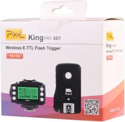 Actual product image Pixel e-TTL Radio Flash Trigger Set King Pro for Canon