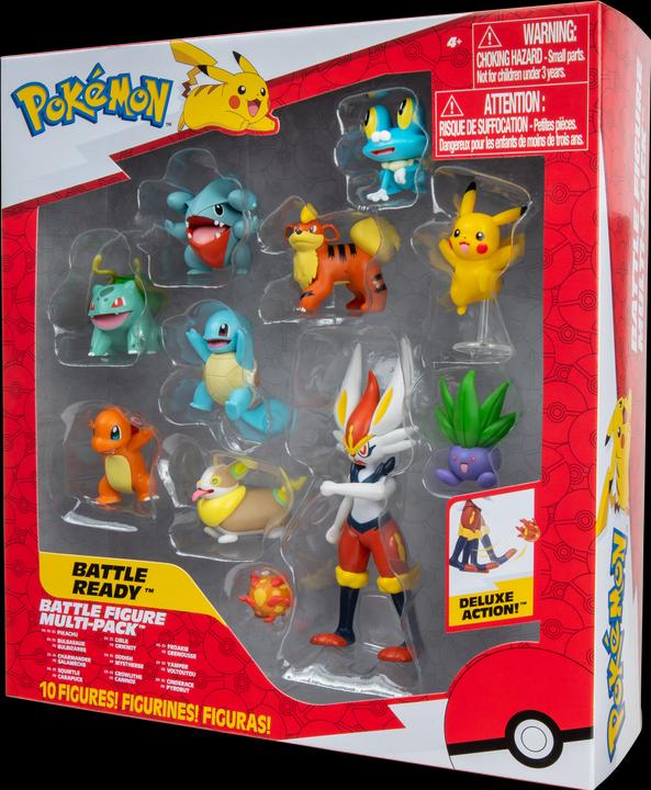Productafbeelding Pokémon Pokemon - Battle Figure 10 Pack (PKW2855)