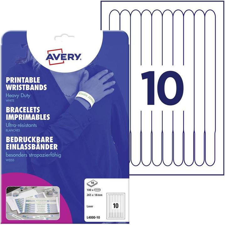 Produktbild Avery Einlassbänder