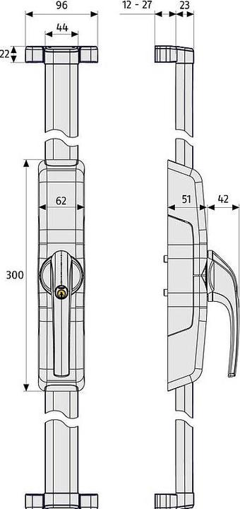 Actual product image Abus HomeTec Pro FSA3550 S AL0145