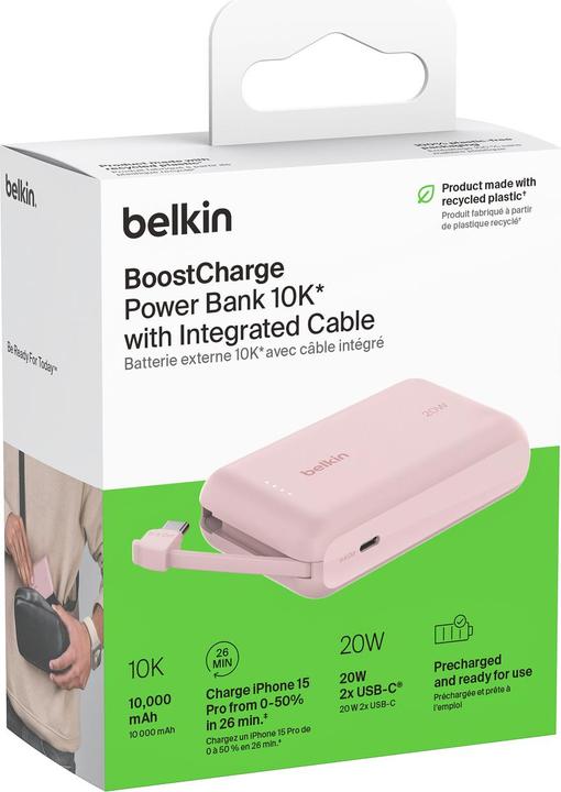 Immagine prodotto Belkin Boost Charge (10000 mAh, 20 W, 36 Wh)