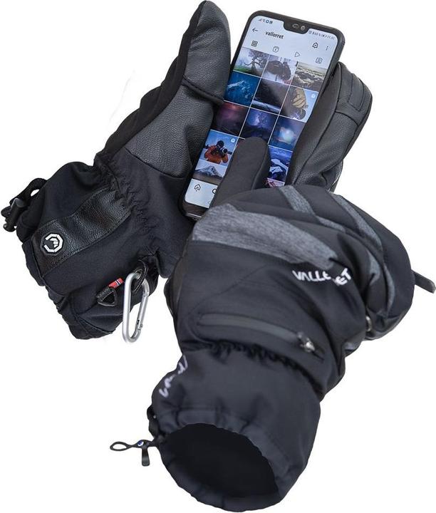 Immagine prodotto Vallerret Guanti fotografici SKADI LRS Zipper Mitt nero M (M)