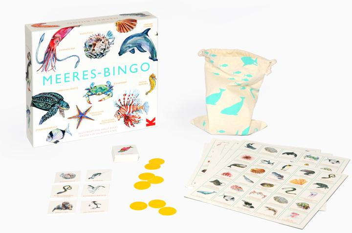 Actual product image 441197 - Meeres-Bingo - Board game, 2-7 players, ages 6+ (DE edition) (German)