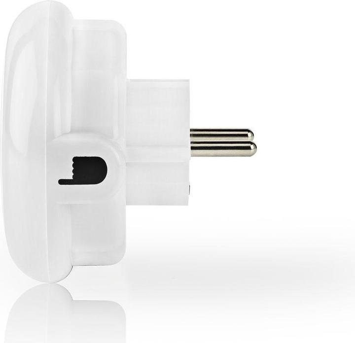 Productafbeelding Nedis Plug-In LED Nachtlamp | Dag/Nacht Sensor | 3680 W | 10 lm | Blauw / Groen / Wit