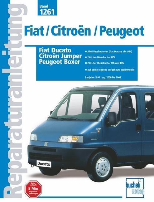 Immagine prodotto Fiat Ducato / Citroën Jumper / Peugeot Boxer (Tedesco, 2010)