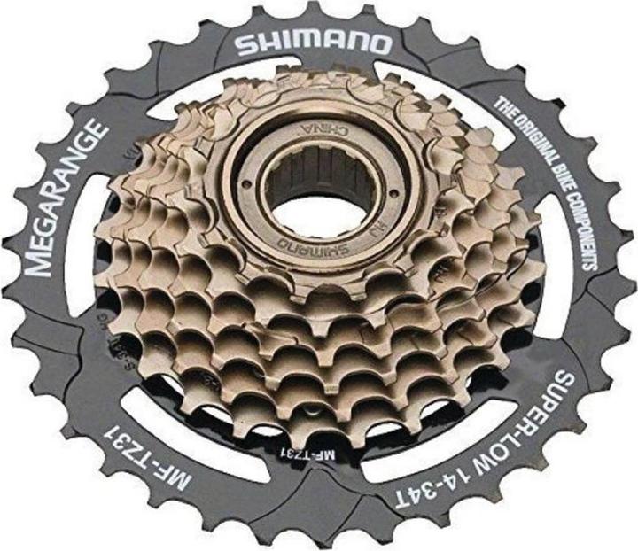Shimano Pignon à vis MF-TZ500 7 vitesses (7-vitesse, 14-34)
