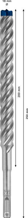 Actual product image Bosch Professional Zubehör EXPERT SDS plus-7X hammer drill, 18 x 200 x 250 mm (18 millimetres)