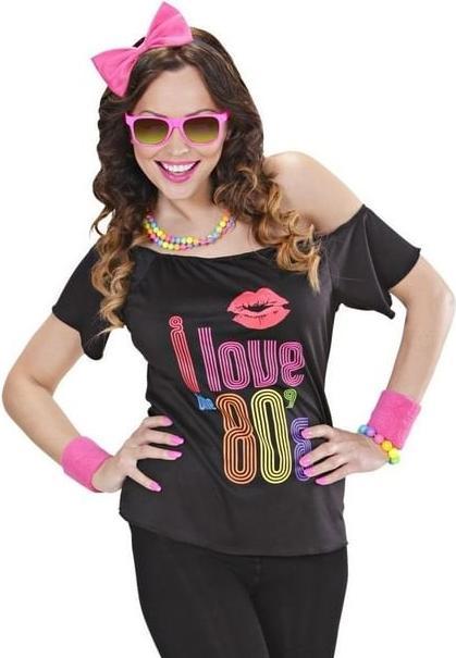 Actual product image Widmann 80's Girl Costume (One size)