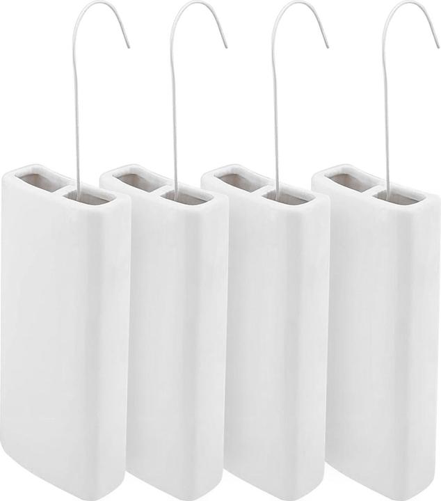Pearl 4er-Set Wasserverdunster für Heizkörper, Keramik, Luftbefeuchter