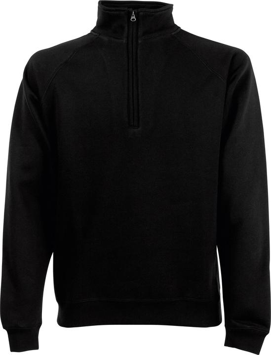 Fruit of the Loom Premium 7030 Sweatshirt mit Reissverschluss am Kragen