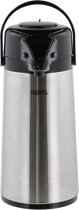 Produktbild Thermos Jug with pump 1.9L - Steel/Black (15095) (1.90 l)