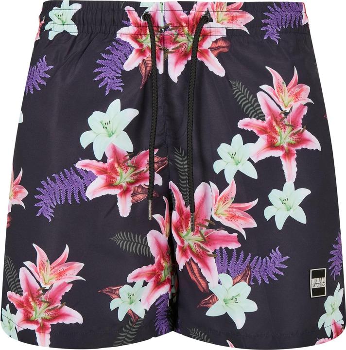 Urban Classics Pattern Swim Shorts
