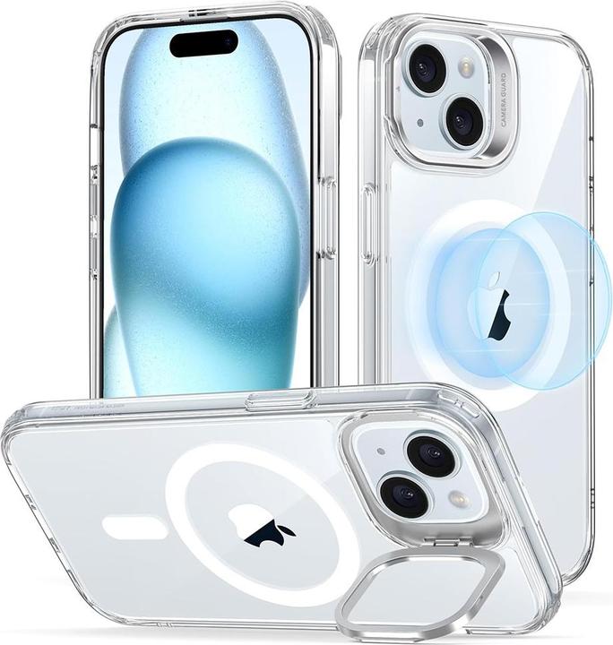 Image du produit ESR Support à Pied Classique Halolock Magsafe Iphone 15 Clear (Apple iPhone 15)