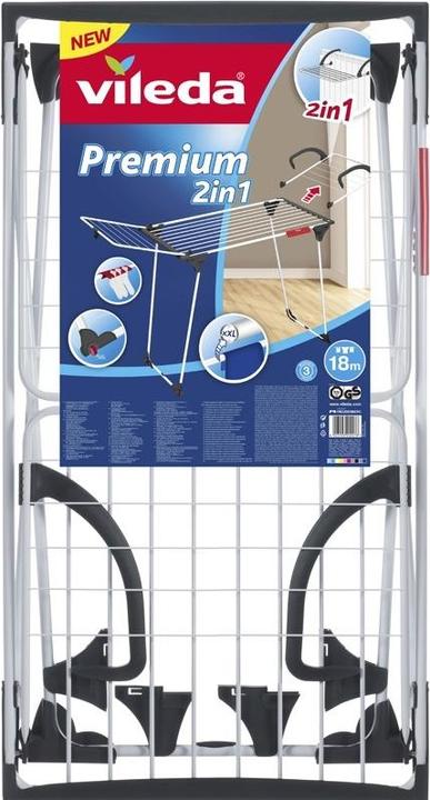 Actual product image Vileda Vileda Premium 2 In 1 clothes horse (18 m)
