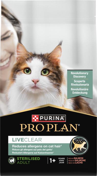Produktbild Pro Plan Liveclear Sterilised (Adult, 1 Stk., 1400 g)