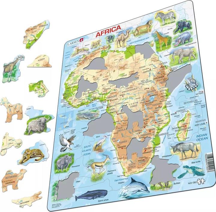 Actual product image Larsen Africa (physical) (63 pieces)