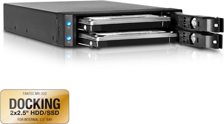 Immagine prodotto Fantec MR-25D 2X2,5 IN SATA