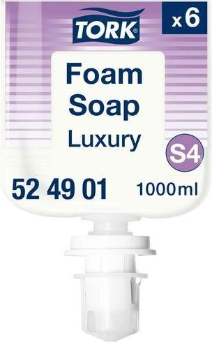 Produktbild Tork Handseife 524901 Transparenter Luxuriöser Schaum (Flüssigseife, 1000 ml)