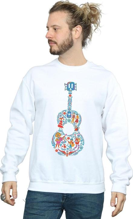 Immagine prodotto Disney Coco Guitar Pattern Felpa Uomo (XXL)