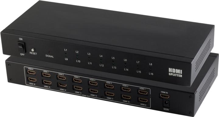 Shiverpeaks S/CONN maximum connectivity HDMI Splitter, 1x In 16x OUT, 4K2K