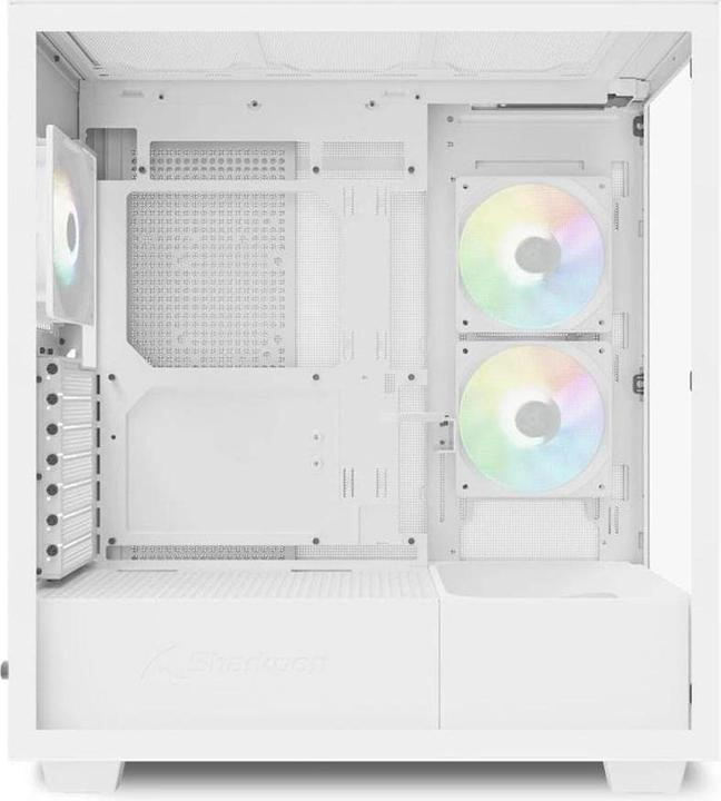 Immagine prodotto Sharkoon Rebel C60 RGB ATX Bianco (ATX, Mini-ITX, mATX)