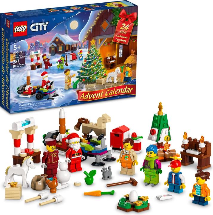 Produktbild LEGO City Adventskalender Box