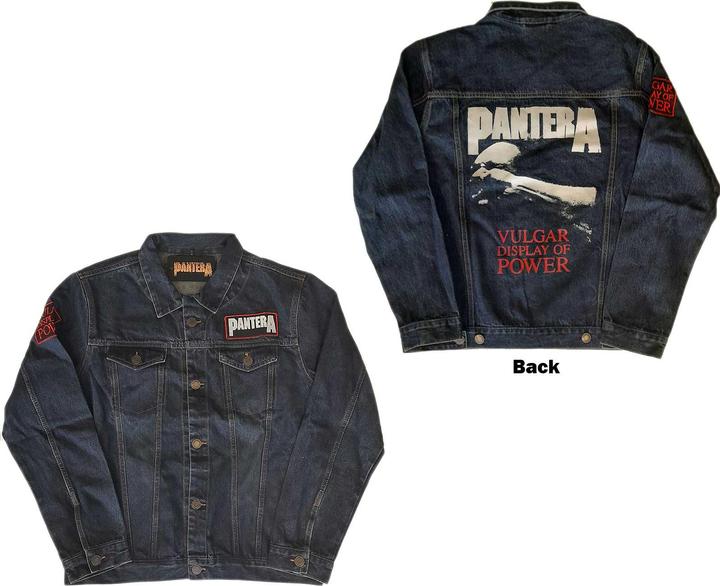 Pantera Vulgar Display of Power Denim-Jacket