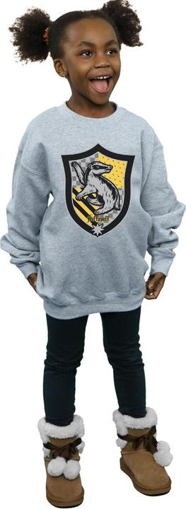 Immagine prodotto Hufflepuff Crest Flat Felpa Ragazze (152, 158)