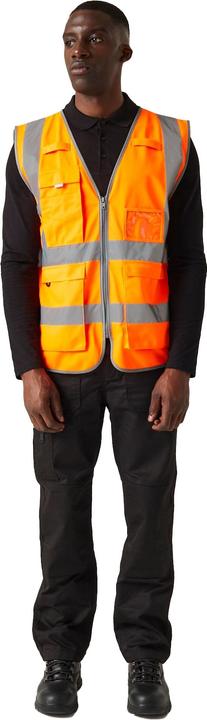 Actual product image Regatta Mens Pro Executive Hi-Vis Vest (3XL)