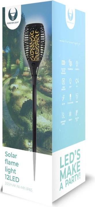 Forever Light Solar flame light 12LED 300mAh Ni-Mh IP65 (IP65)