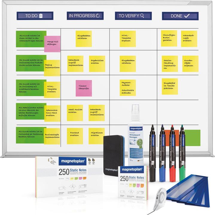 Produktbild Magnetoplan Scrum (1200 x 900 mm)