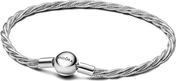 Pandora Bracelet Chain Round Clasp Twistet Snake Chain