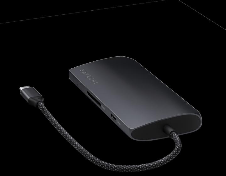 Image du produit Satechi USB- C multiport 8k avec Ethernet (USB-C, 8 Ports)