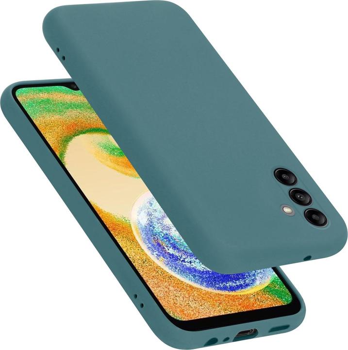 Actual product image Cadorabo Bumper TPU Liquid Silicone Case (Samsung Galaxy A04S)
