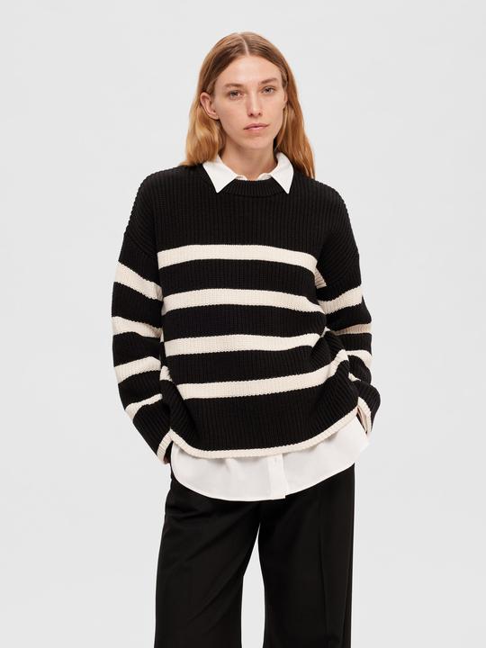 Actual product image Selected Femme Striped knit jumper (XS)