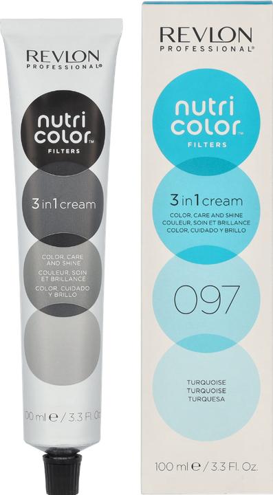 Productafbeelding Revlon Professional Nutri Color Cream - Turquoise 097 (097 Turkoois)