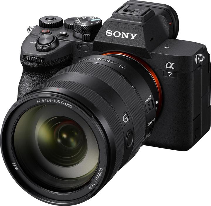 Actual product image Sony Alpha 7 IV (24 - 105 mm, 33 Mpx, Full frame)