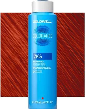 Actual product image Goldwell Colorance Depot Demi Permanent Hair Colour (7KG copper-gold medium)
