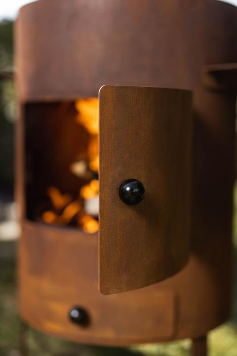 Image du produit Feu du Jardin Poêle à fondue et d'extérieur Deluxe rouille