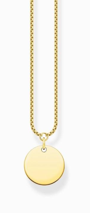 Produktbild Thomas Sabo Halskette Mit Coin Gold (925er Silber, 40 - 45 cm)