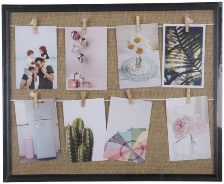 Arti Casa Cadre de collage avec 8 clips (Tableau d'affichage)