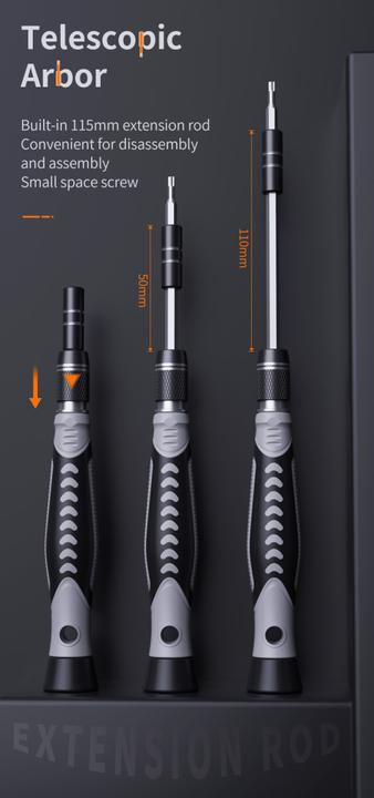 Image du produit UF-Tools by King'sdun UF-Tools 25 in 1 Kit de mécanique de précision